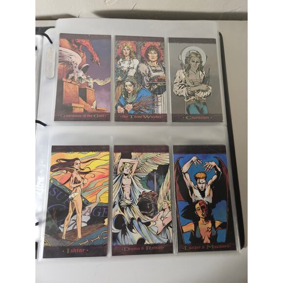 1994 Sandman Trading Cards Complete Set 1-90 - Picture 11 of 15